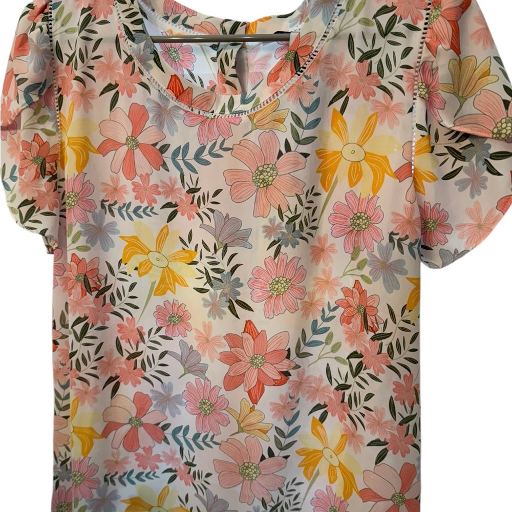 41 Hawthorn Multicolor Floral Blouse